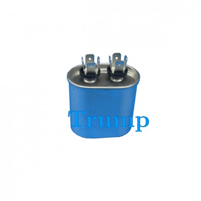Oval type capacitor