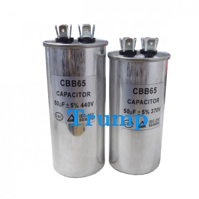 450VAC round shape capacitor